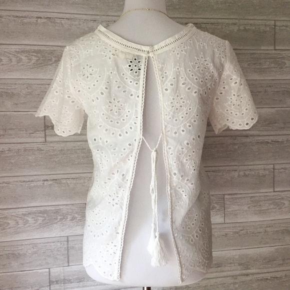 LAST: Small Open-back Eyelet Top - Picture 5 of 7